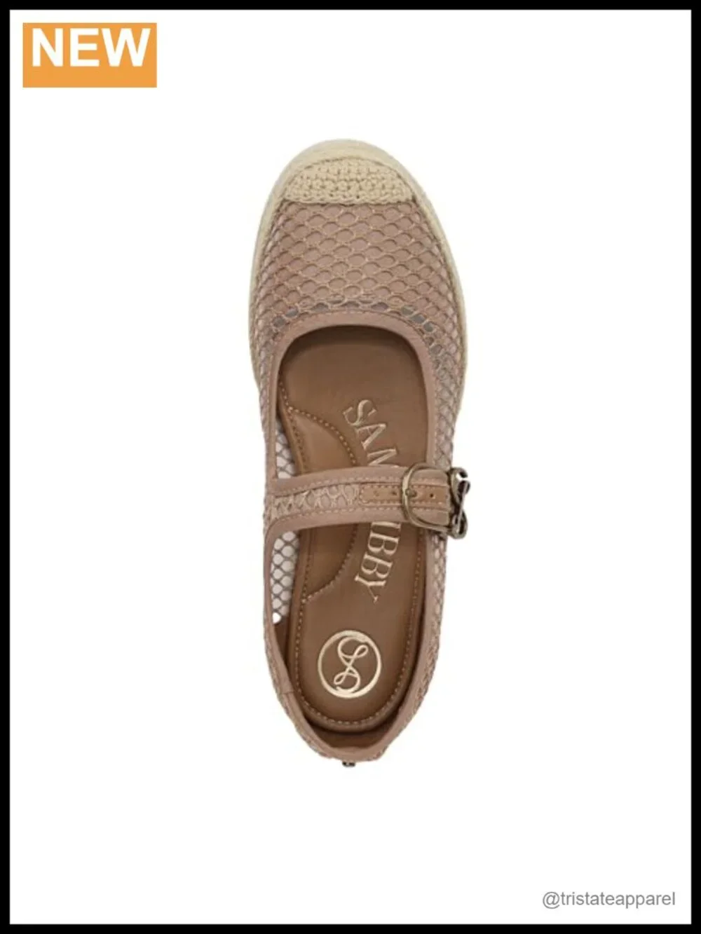 Women's Mary Jane Flats with Buckle Closure - Sam & Libby